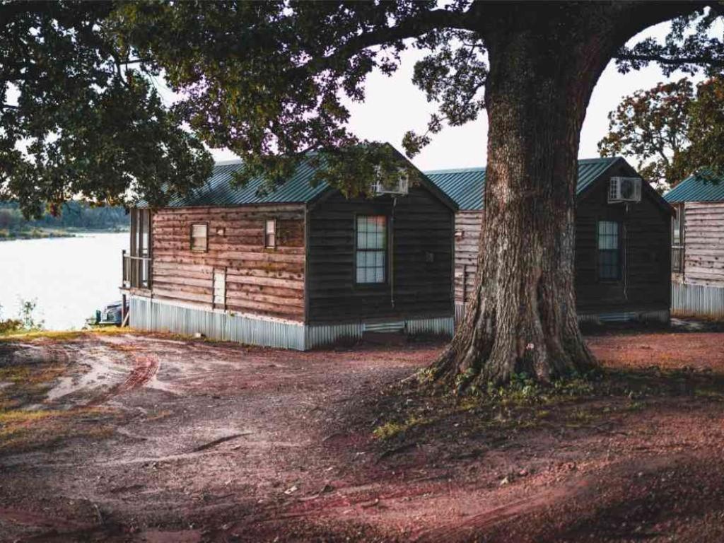 Lakeview Cedar Cabin - Striper King - 5 Mead Bagian luar foto